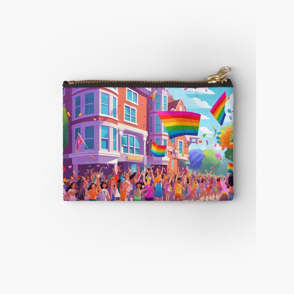 Item preview, concept of gender fluidity and inclusivity by depicting a rainbow-colored chameleon changing its appearance using digital art with a vibrant and playful style (#2) designed and sold by diverseme.