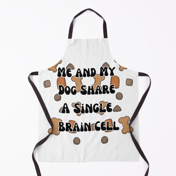 Item preview, Me And My Dog Share A Single Brain Cell  designed and sold by ThreadMummy.