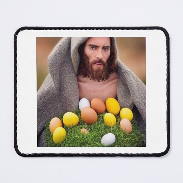 Item preview, Jesus Christ and Easter Bunny 03 designed and sold by CheeseBlueprint.