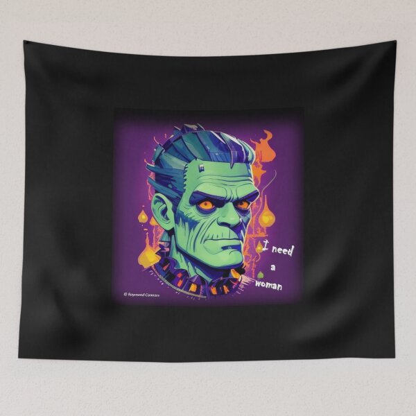 Item preview, Frankenstein's Monster needs a woman! Will you volunteer? designed and sold by ElderWisdom.