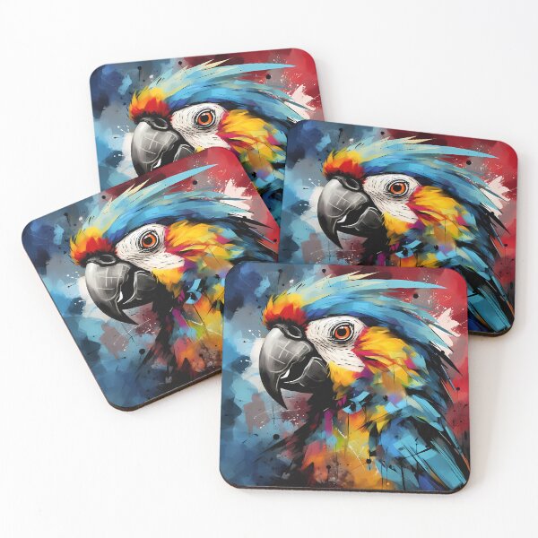 Item preview, Parrot : Abstract Birds Series designed and sold by MTJ-Mushrooms.