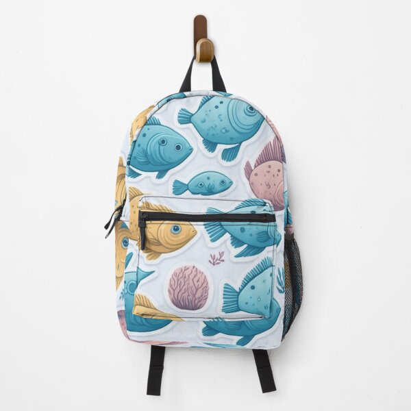 Item preview, Cute Fish Pattern Design designed and sold by Noxartech23.