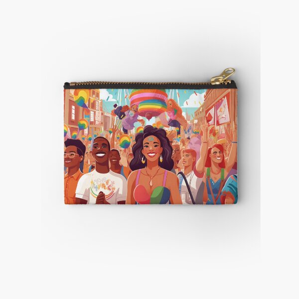 Item preview, concept of gender fluidity and inclusivity by depicting a rainbow-colored chameleon changing its appearance using digital art with a vibrant and playful style (#4) designed and sold by diverseme.