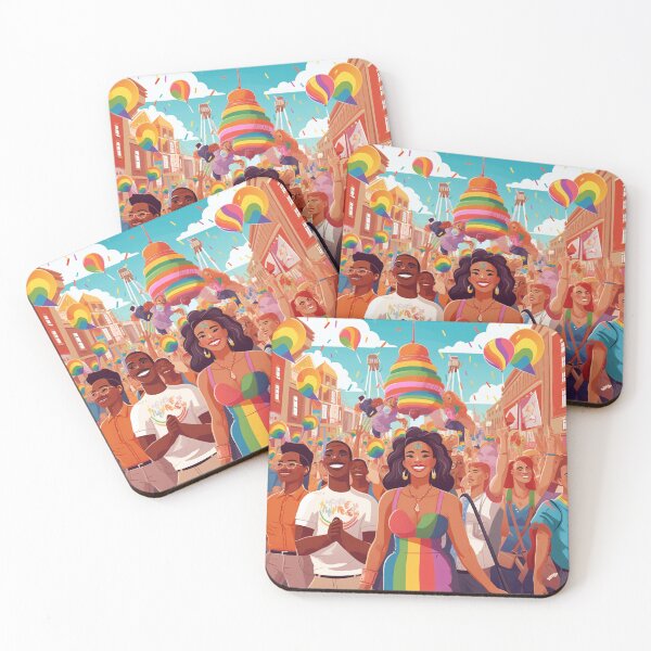 Item preview, concept of gender fluidity and inclusivity by depicting a rainbow-colored chameleon changing its appearance using digital art with a vibrant and playful style (#4) designed and sold by diverseme.