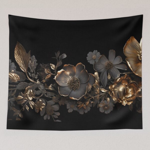 Item preview, Bohemian Vintage Luxury Flowers | Modern Floral Boho Urban Bohemian Romantic Garden designed and sold by Bored Elon.
