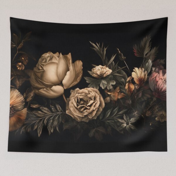 Item preview, Bohemian Vintage Luxury Flowers | Modern Floral Boho Vintage Blossom Delights designed and sold by Bored Elon.