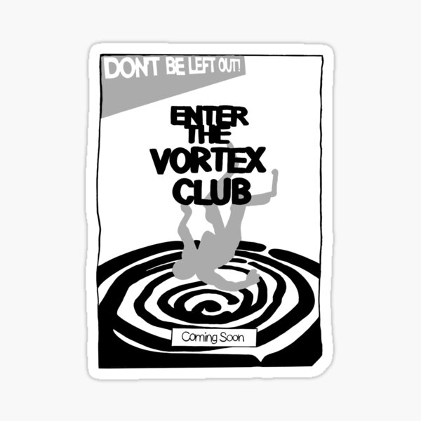 Item preview, Enter The Vortex Club designed and sold by tartsumi-store.
