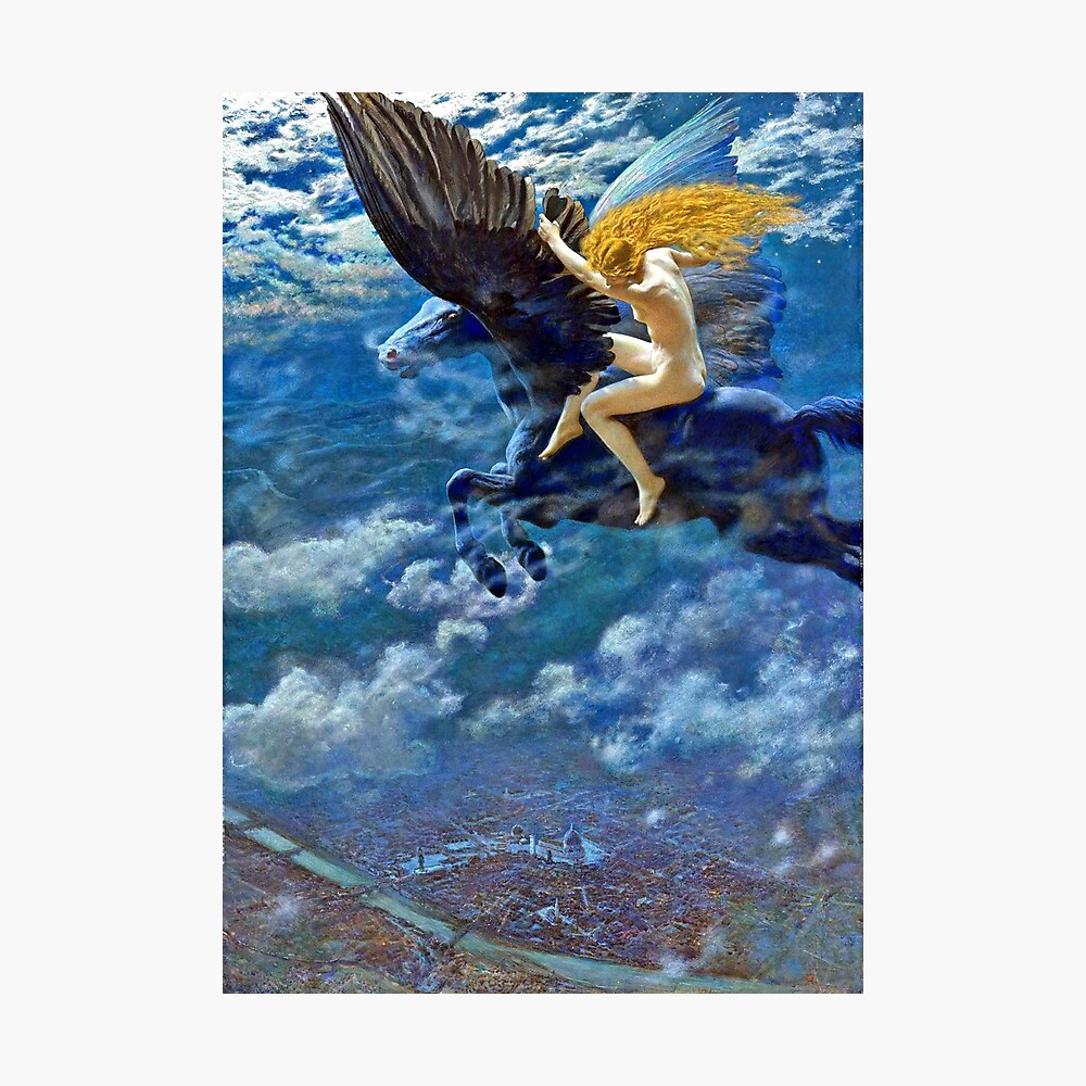 A Witch - Edward Robert Hughes Poster