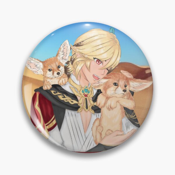 Item preview, Kaveh and the Desert Foxes- Genshin Impact  designed and sold by shahdraws.