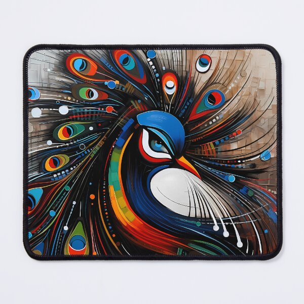 Item preview, Peacock : Abstract Birds Series designed and sold by MTJ-Mushrooms.