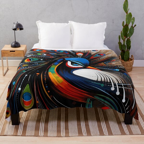 Item preview, Peacock : Abstract Birds Series designed and sold by MTJ-Mushrooms.