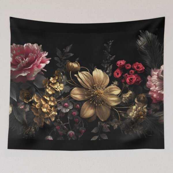 Item preview, Bohemian Vintage Luxury Flowers | Modern Floral Boho Vintage Charm Bouquets designed and sold by Bored Elon.