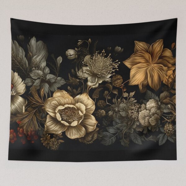 Item preview, Bohemian Vintage Luxury Flowers | Modern Floral Boho Vintage Floral Enchantment designed and sold by Bored Elon.