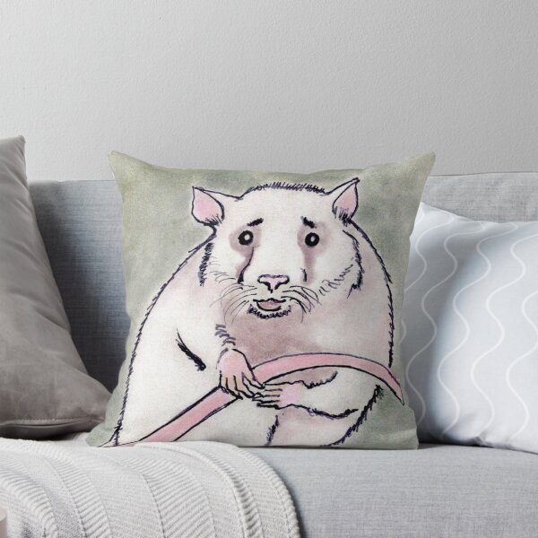 Item preview, Worried Rat in Pastels designed and sold by LiszaB.