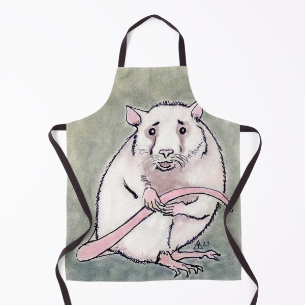 Item preview, Worried Rat in Pastels designed and sold by LiszaB.