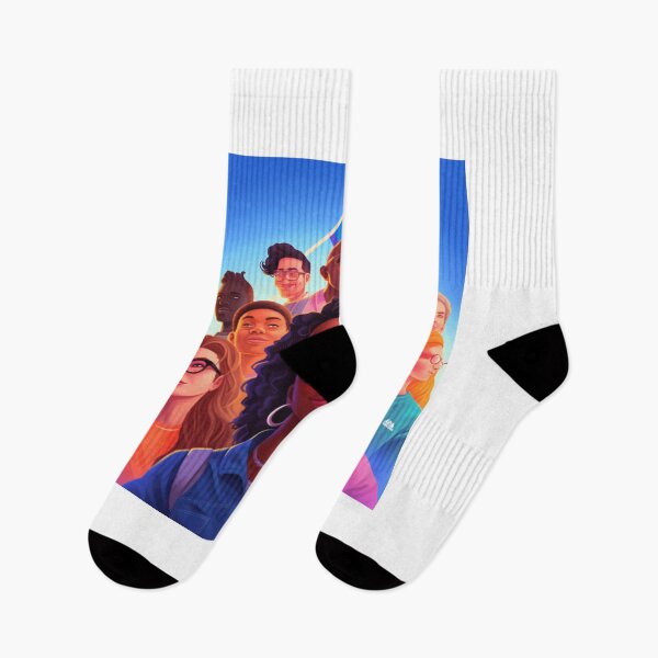 Item preview, depicting a diverse group of LGBTQ+ activists standing together, raising their voices, and advocating for equality and social justice with a powerful and impactful art style (#1) designed and sold by diverseme.