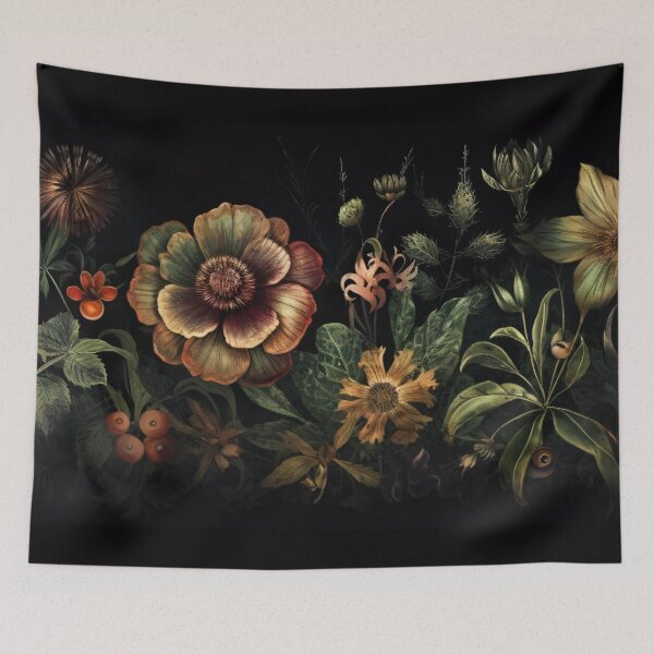 Item preview, Bohemian Vintage Luxury Flowers | Modern Floral Boho Vintage Garden Symphony designed and sold by Bored Elon.
