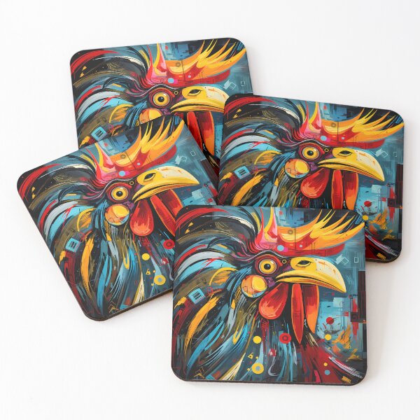 Item preview, Chicken : Abstract Birds Series designed and sold by MTJ-Mushrooms.