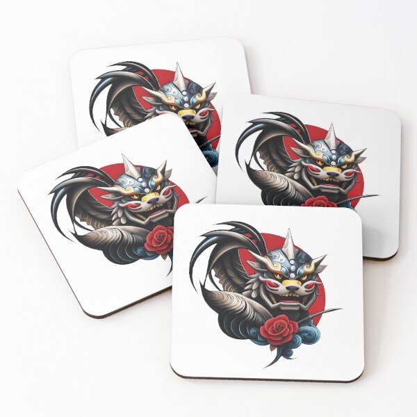 Item preview, Fu dog warrior  samurai designed and sold by Estalon.