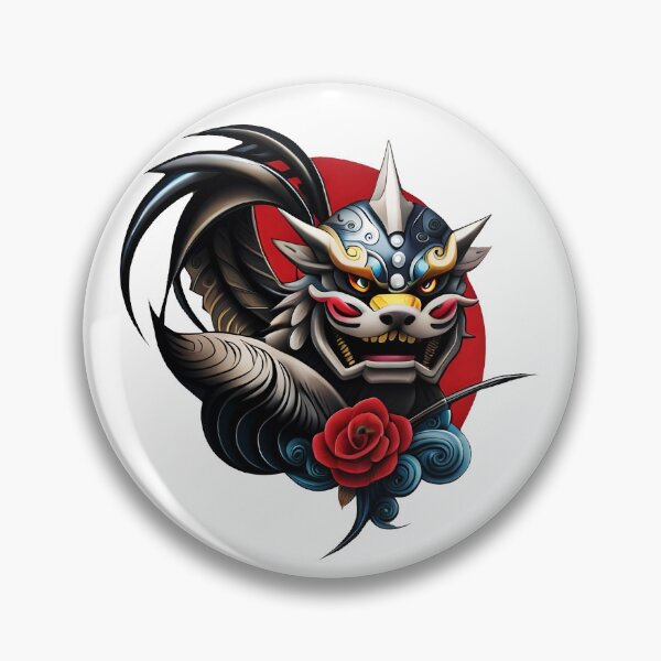 Item preview, Fu dog warrior  samurai designed and sold by Estalon.