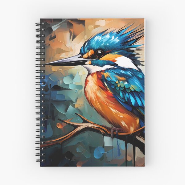 Item preview, Kingfisher : Abstract Birds Series designed and sold by MTJ-Mushrooms.