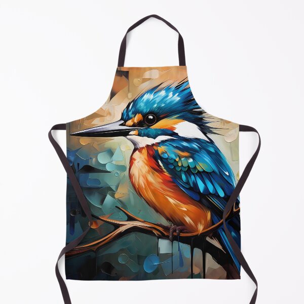 Item preview, Kingfisher : Abstract Birds Series designed and sold by MTJ-Mushrooms.