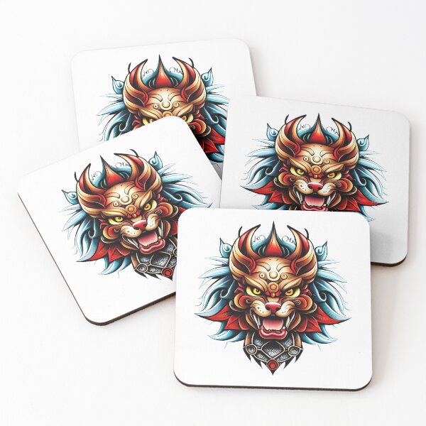 Item preview, Fu dog warrior  samurai designed and sold by Estalon.