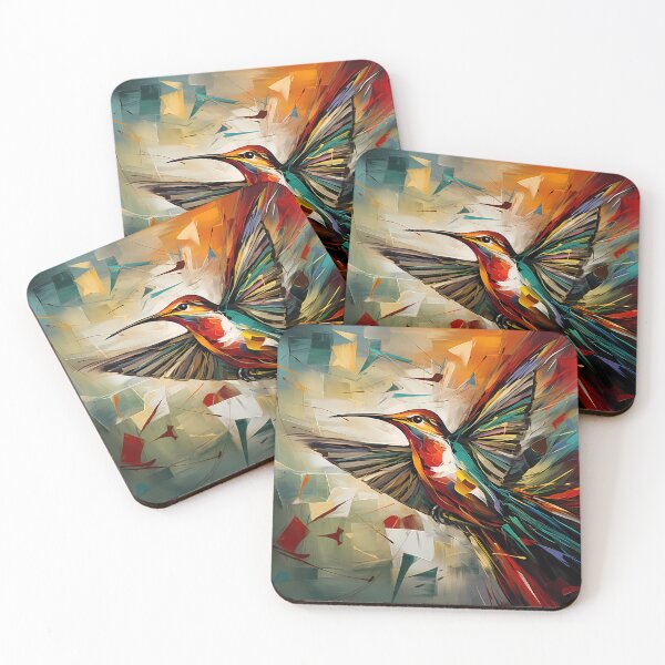 Item preview, Hummingbird : Abstract Birds Series designed and sold by MTJ-Mushrooms.