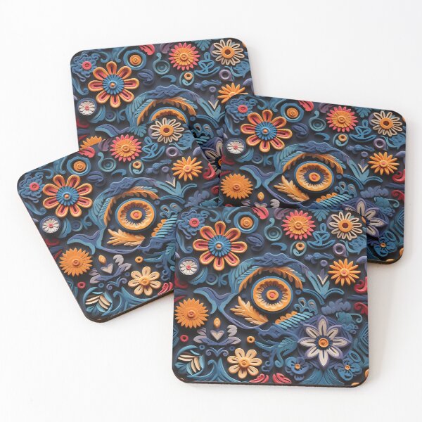 Item preview,  "A Floral Paradise in Its Full Splendor: The Garden of Imagination Celebrates a Three-Dimensional Dance of Exquisite Flowers." designed and sold by SBD-Shop.