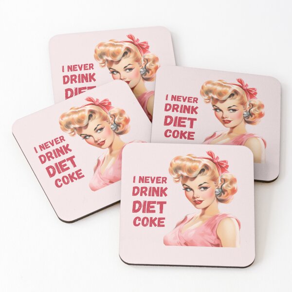 Item preview, Nunca bebo Coca-Cola Light, linda ropa femenina. designed and sold by Hiremeamerica.