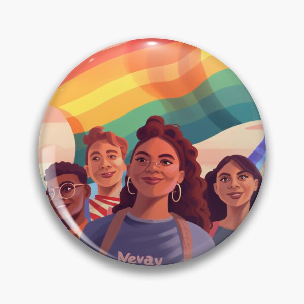Item preview, depicting a diverse group of LGBTQ+ activists standing together, raising their voices, and advocating for equality and social justice with a powerful and impactful art style (#3) designed and sold by diverseme.