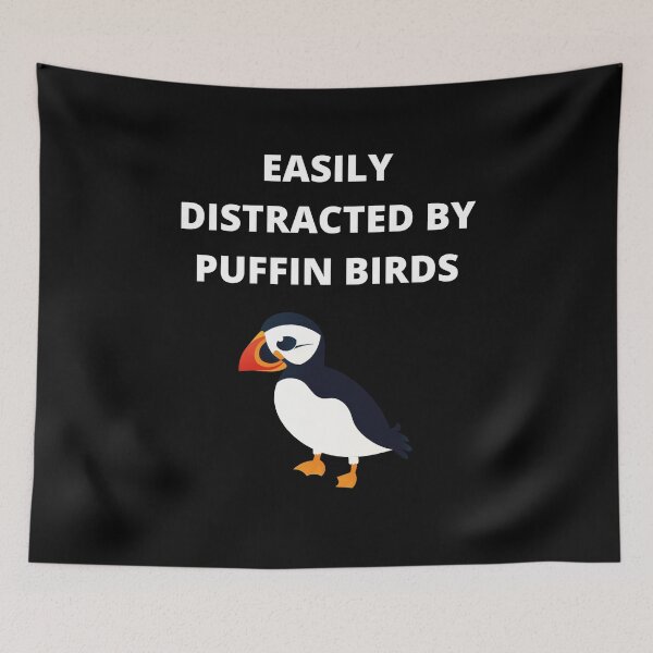 Item preview, Funny puffin seabird distracted men women designed and sold by Jeangel97.