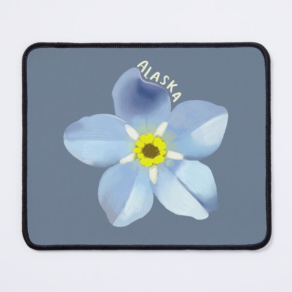 Item preview, alaska state flower - forget-me-not designed and sold by red-rot.