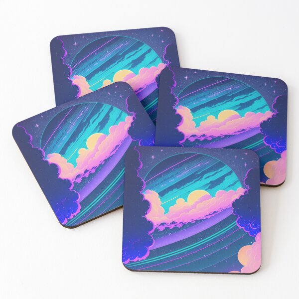 Item preview, Neon Skies 001 designed and sold by DrearyDaydreams.