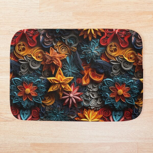 Item preview,  "A Feast for the Senses: The Garden of Imagination Flourishes in Three-Dimensional Splendor with a Symphony of Elegant Flowers." designed and sold by SBD-Shop.