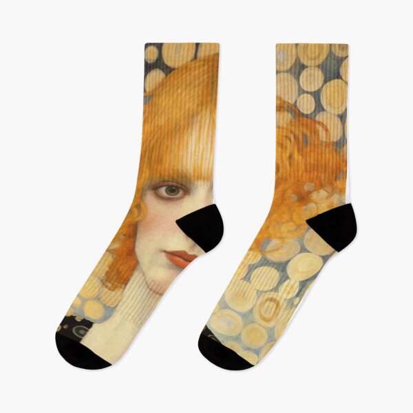 Artikelvorschau, Frauenporträt, inspiriert von Gustav Klimt, Ukiyo-E und Van Gogh Art entworfen und verkauft von BrandonArtWorld.