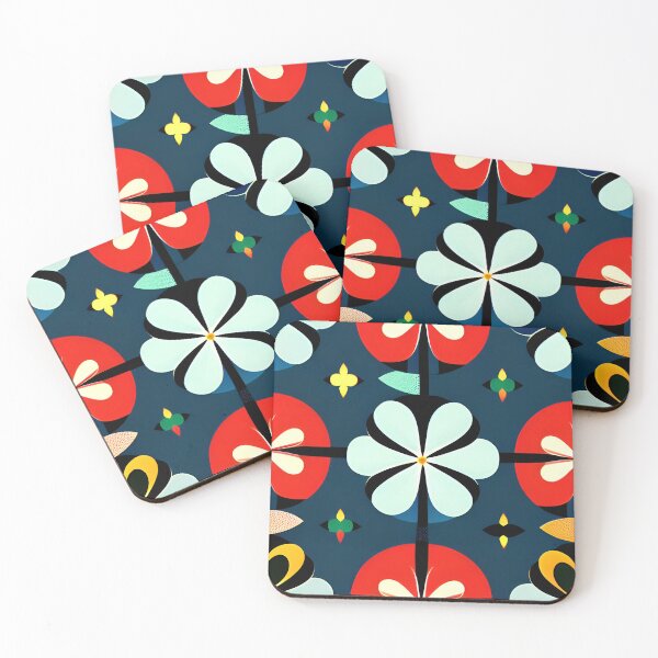 Item preview, MCM floral 15 designed and sold by A. Cat.