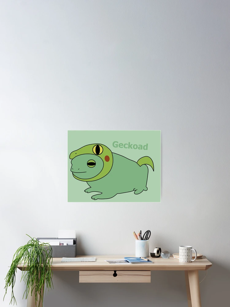 Thumbnail 2 of 3, Poster, Geckoad designed and sold by RancherToads.