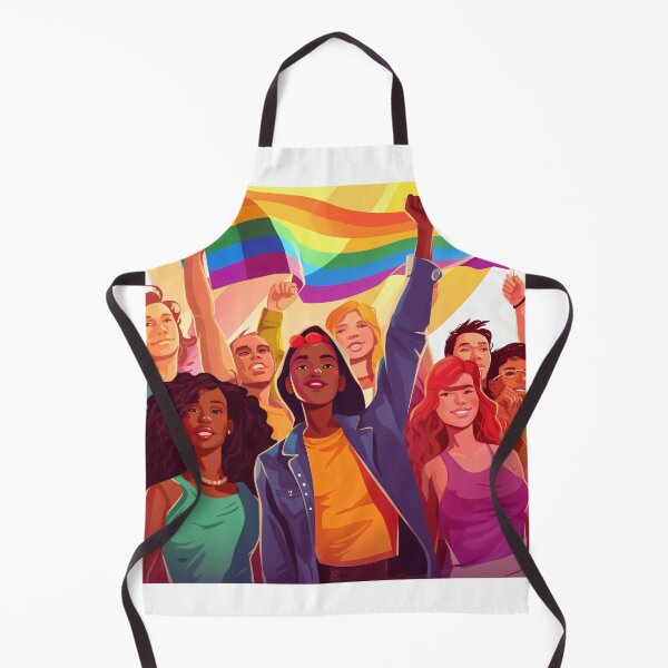 Item preview, a diverse group of LGBTQ+ characters overcoming challenges and embracing their true selves, using humor and relatable situations to promote understanding and acceptance (#1) designed and sold by diverseme.