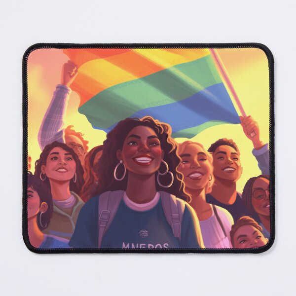 Item preview, diverse group of LGBTQ+ characters overcoming challenges and embracing their true selves, using humor and relatable situations to promote understanding and acceptance (#2) designed and sold by diverseme.