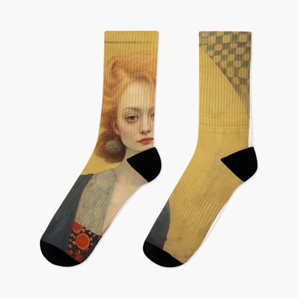 Artikelvorschau, Frauenporträt, inspiriert von Gustav Klimt, Ukiyo-E und Van Gogh Art entworfen und verkauft von BrandonArtWorld.