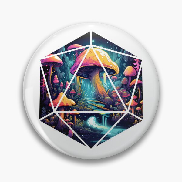Item preview, A Whole World Inside The Dice | Fantasy Landscape Mushroom Kingdom designed and sold by AdventurerPack.