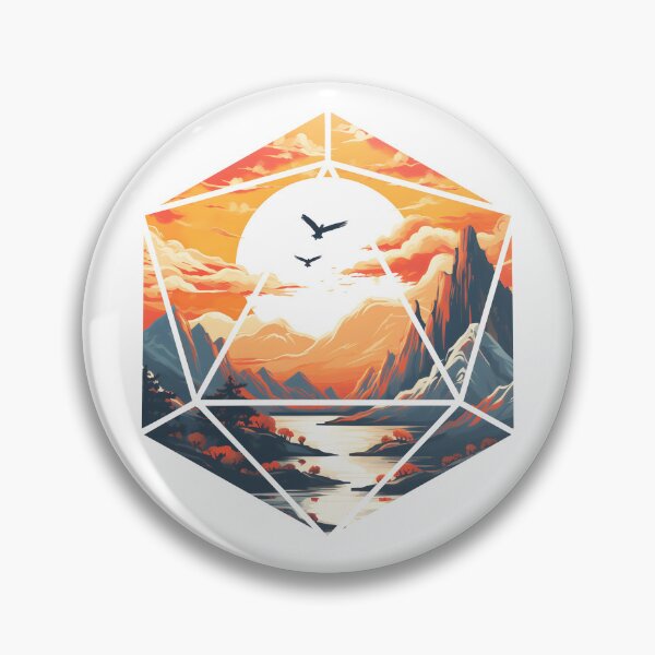 Item preview, Un mundo entero dentro de los dados | Aves de paisajes fantásticos designed and sold by AdventurerPack.