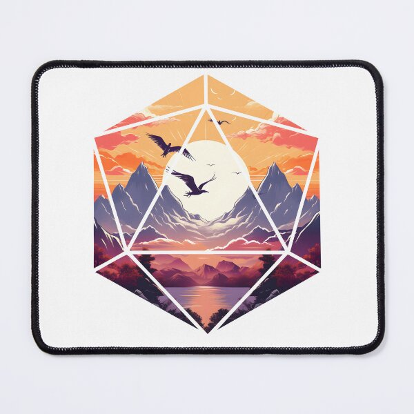 Item preview, A Whole World Inside The Dice | Fantasy Landscape Birds designed and sold by AdventurerPack.