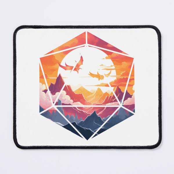 Item preview, A Whole World Inside The Dice | Fantasy Landscape Birds designed and sold by AdventurerPack.