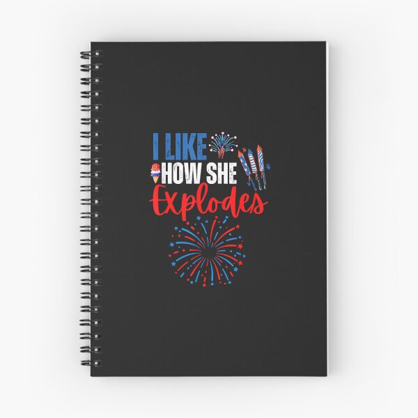 Item preview, I Like How She Explodes, I Like How He Bangs 4Th Of July  designed and sold by CarmenFergud.