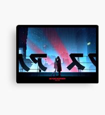 Blade Runner 2049 auf dem Dach Leinwanddruck