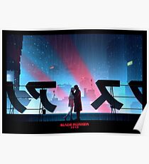 Blade Runner 2049 auf dem Dach Poster