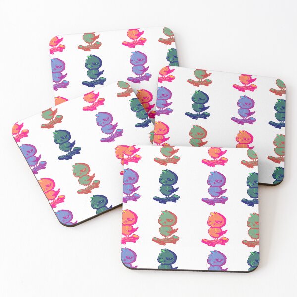 Item preview, Grumpy Bird on board, retro flock designed and sold by CUTE see.