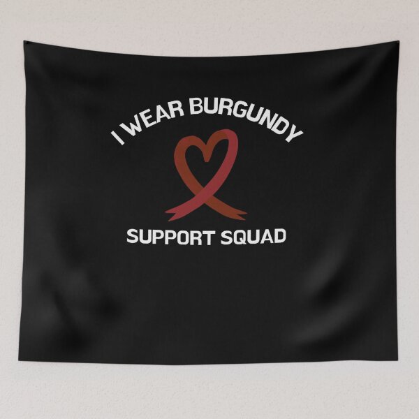 Item preview, Hirschsprung's Disease burgundy ribbon squad designed and sold by Jeangel97.